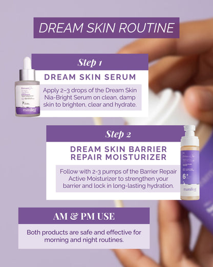 Dream Skin Barrier Repair Active Moisturizer 6+ with 1% Ceramides | Peptides | Panthenol